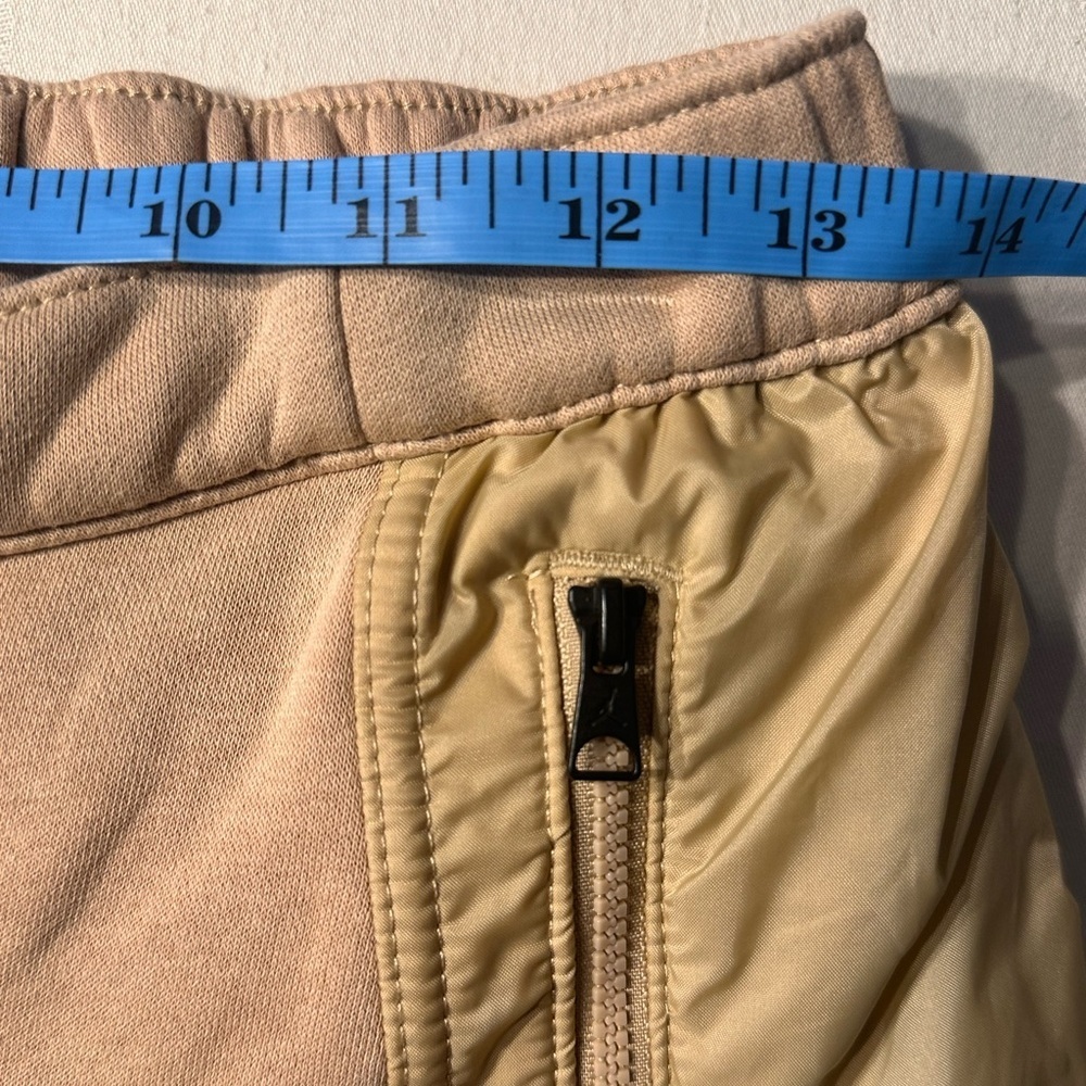 Nike Air Jordan Flight MVP Fleece Joggers Size Small Nearly New Desert Beige - Picture 11 of 11